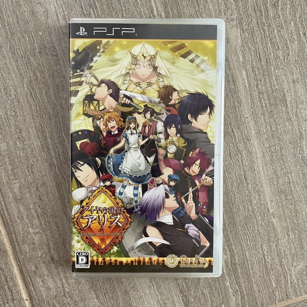 Daiya no Kuni no Alice: Wonderful Wonder World QuinRose PSP Japan Import